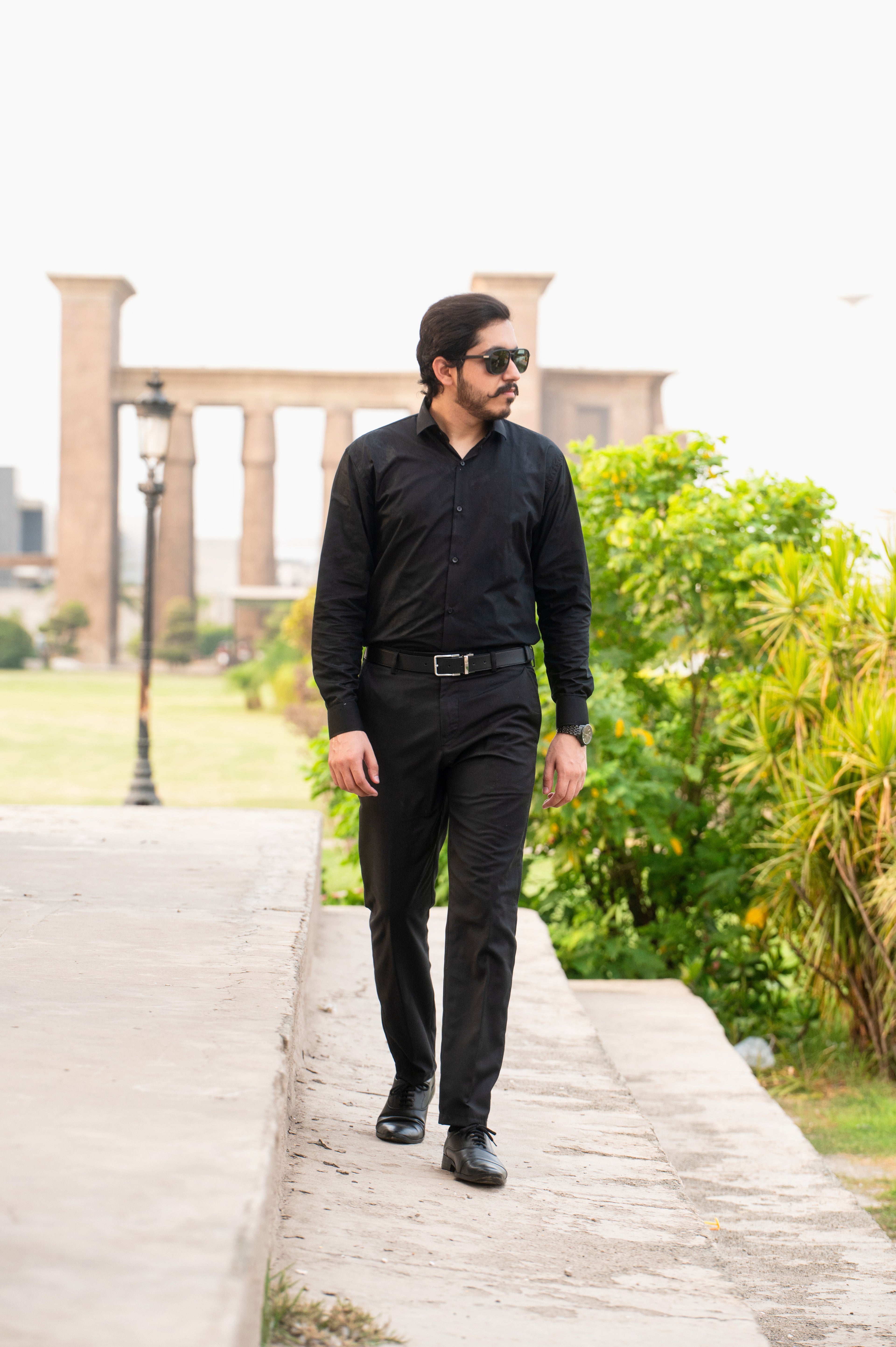 Classic Formal Shirt – Black